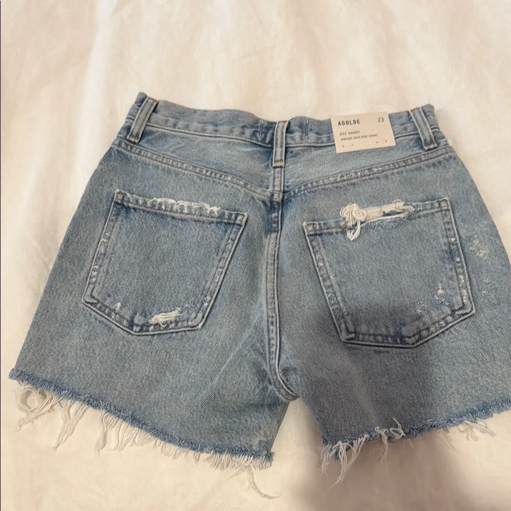 Agolde Denim Women's Shorts NWT - Picture 2 of 4
